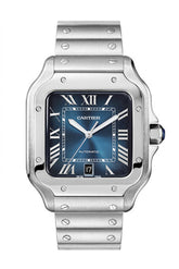 Cartier Santos De Blue Dial Men’s Watch Wssa0030